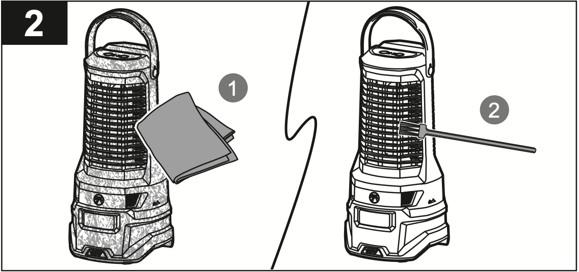 How Do I Clean The Bug Zapper-2