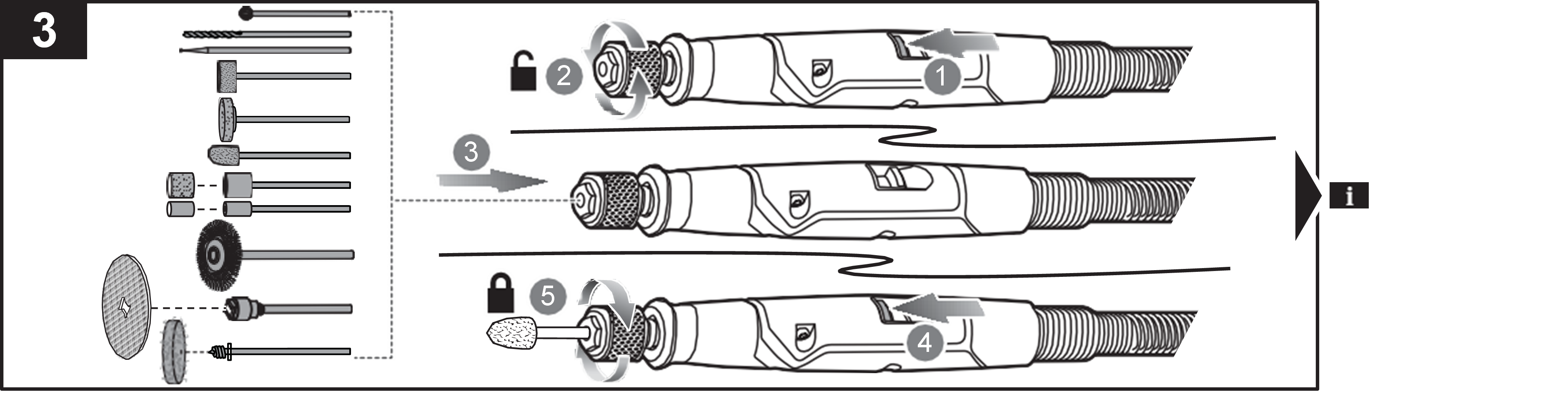 How to Install Accessories from the Quick-Change Collet