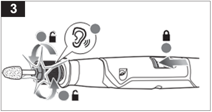 Removing a jammed accessory from the rotary tool_3